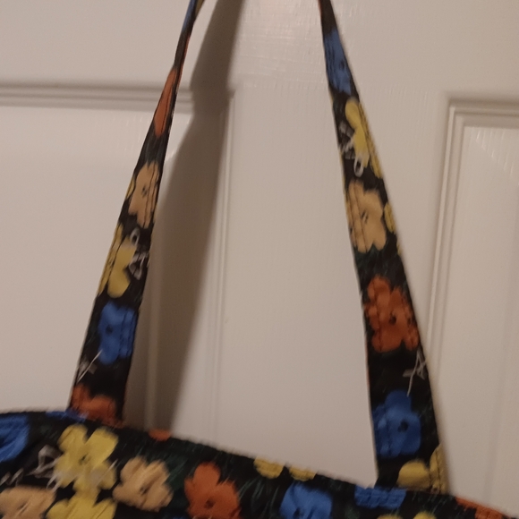 Andy Walhol Floral Patterned Tote Bag - Picture 3 of 9